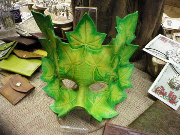 Ivy Leaf Green Man Mask