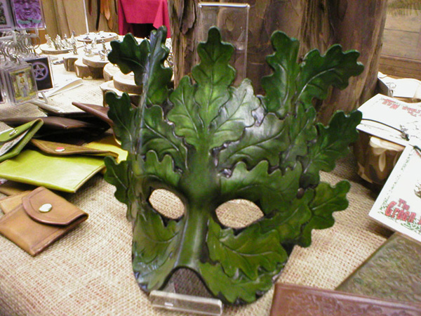 Oak Leaf Green Man Mask